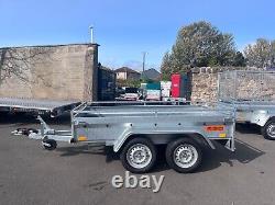 NEW 8,2ft x 4,3ft Twin Axle Niewiadow Trailer 1300KG