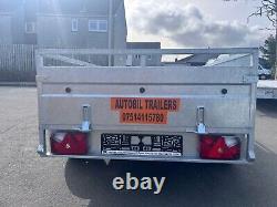 NEW 8,2ft x 4,3ft Twin Axle Niewiadow Trailer 1300KG