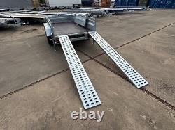 NEW Box Trailer 10x5 2700kg MGW Twin Axle Heavy Duty Car Van Trailer ALKO +Ramps