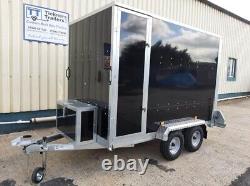 NEW Box trailers, single or twin axle, white, black, coloured, all sizes