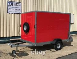 NEW Box trailers, single or twin axle, white, black, coloured, all sizes