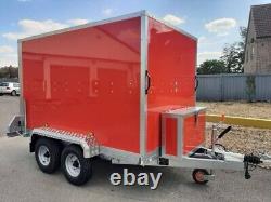 NEW Box trailers, single or twin axle, white, black, coloured, all sizes