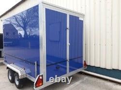 NEW Box trailers, single or twin axle, white, black, coloured, all sizes