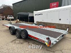 NEW Brian James A Transporter 5M x 2M, 3000KG Twin Axle Can Transporter + Alloys