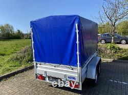 NEW CAR BOX CAMPING TRAILER TWIN AXLE 8ft x 5ft 750kg