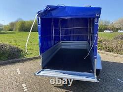 NEW CAR BOX CAMPING TRAILER TWIN AXLE 8ft x 5ft 750kg