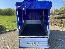 NEW CAR BOX CAMPING TRAILER TWIN AXLE 8ft x 5ft 750kg