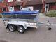 New Car Box Camping Twin Axle Trailer With Mesh 8ft X 5ft 750kg