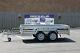 New Car Trailer Twin Axle 263x125cm Unbraked 750kg 8.8x4.2ft