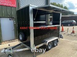 NEW Coffee Prosecco Tea Snack Office Sales Trailer + Worktop 9ft x 5ft x 6.5ft