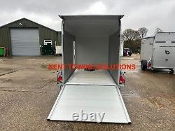 NEW Debon C500 Twin Axle Box Van Trailer in Black 2000KG MGW + Door+Ramp+Alloys