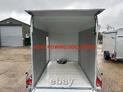 NEW Debon C500 Twin Axle Box Van Trailer in Black 2000KG MGW + Door+Ramp+Alloys