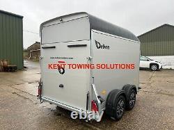 NEW Debon C500 Twin Axle Box Van Trailer in Black 2000KG MGW + Door+Ramp+Alloys