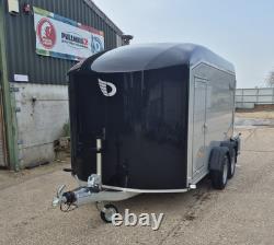 NEW Debon Twin Axle Box Trailer Roadster C700- Alu Sides -2.6t GVW in Black