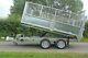New Graham Edwards 10ft X 6ft Twin Axle Tipping Trailer C/w Mesh Extension + Vat
