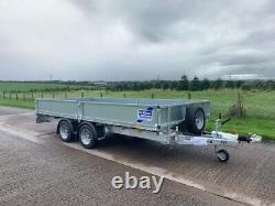 NEW IFOR WILLIAMS LM146 TWIN AXLE FLATBED TRAILER/Low Loader