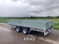 NEW IFOR WILLIAMS LM146 TWIN AXLE FLATBED TRAILER/Low Loader