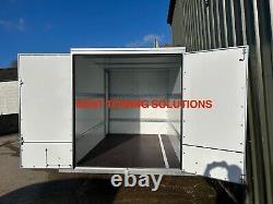 NEW Large Tickners GB166 10ft x 6ft x 6.5ft Braked Box Van Trailer + Side Door