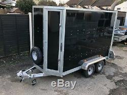 NEW Large Tickners GT956 9ft x 5ft x 6ft, Twin Axle Lockable Box Tow Van Trailer