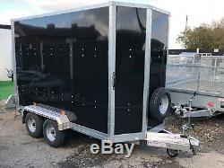 NEW Large Tickners GT956 9ft x 5ft x 6ft, Twin Axle Lockable Box Tow Van Trailer