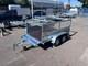 New Mesh Sides Trailer 8ft X 4.4ft Twin Axle 250cm X 135cm 750kg Unbraked
