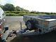 New Nugent 12ft X 6ft Twin Axle 3500kg Flat Bed Trailer C/w Side Boards + Vat