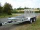 New Nugent P3116h 10ft Twin Axle Plant Trailer C/w S. Wheel Closed In Sides+ Vat