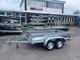 New Trailer 8ft X 4.4ft With Sides Twin Axle 250cm X 135cm 750kg Unbraked