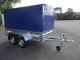New Twin Axle Trailer Box Camping Car 9ft X 4ft 2,70 X 1,32 M +150cm Top Cover