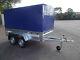 New Twin Axle Trailer Box Camping Car 9ft X 4ft 270 X 132 Cm +150cm Top Cover