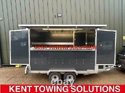 NEW Tickners Catering Exhibition Braked Trailer 10 x 6 x 6.5ft with Electrics