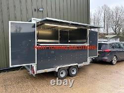 NEW Tickners Catering Exhibition Braked Trailer 10 x 6 x 6.5ft with Electrics