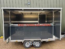 NEW Tickners Catering Exhibition Braked Trailer 10 x 6 x 6.5ft with Electrics