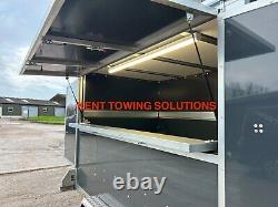 NEW Tickners Catering Exhibition Braked Trailer 10 x 6 x 6.5ft with Electrics