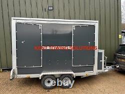 NEW Tickners Catering Exhibition Braked Trailer 10 x 6 x 6.5ft with Electrics