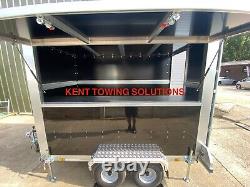 NEW Tickners Catering Sales Exhibition Flap Trailer + Worktop 9ft x 5ft x 6.5ft