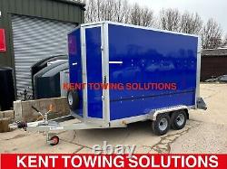 NEW Tickners GB166 + Ramp + Door 10ft x 6ft x 6.5ft Braked Box Van Trailer