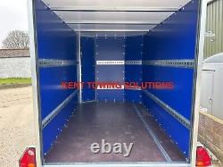 NEW Tickners GB166 + Ramp + Door 10ft x 6ft x 6.5ft Braked Box Van Trailer