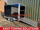 New Tickners Gb166 + Ramp Tailgate 10ft X 6ft X 6.5ft Braked Box Van Trailer