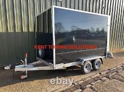 NEW Tickners GB166 + Ramp Tailgate 10ft x 6ft x 6.5ft Braked Box Van Trailer