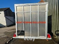 NEW Tickners GB166 + Ramp Tailgate 10ft x 6ft x 6.5ft Braked Box Van Trailer