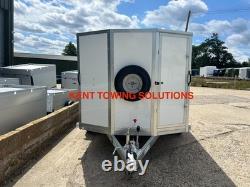 NEW Tickners GB965 9ft x 6ft x 5ft + Door + Braked Twin Axle Box Van Trailer
