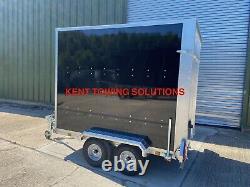 NEW Tickners GT856 8ft x 5ft x 6.5ft with Ramped Tailgate Box Van Trailer