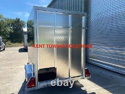 NEW Tickners GT856 8ft x 5ft x 6.5ft with Ramped Tailgate Box Van Trailer