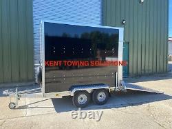 NEW Tickners GT856 8ft x 5ft x 6.5ft with Ramped Tailgate Box Van Trailer