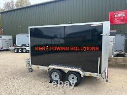 NEW Tickners GT955 9ft x 5ft x 5ft Box Van Trailer with Ramp Tailgate Twin Axle