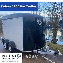 NEWDebon C500 Box Trailer? Ali sides? MGW 2600kg? IN STOCK