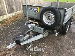 NO VAT Ifor Williams TT85g Electric Tipping Twin Axle multipurpose Trailer