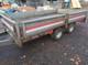 (now Sold) 10x6 Brian James Dropside Twin Axle Galvanized Steel Trailer No Vat