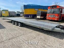New 2021 Twin Car Transport Trailer, Two Cars Tri Axle